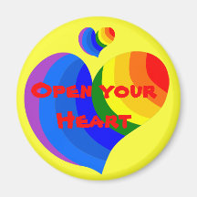 Open your Heart magnet
