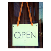 OPEN your mind Postcard