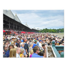 Opening Day at the Spa Photographic Print