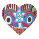Opening of Solar Plexus - Third Eye Meditation stickers