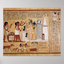 Opening of the Mouth Ceremony Book of the Dead Poster