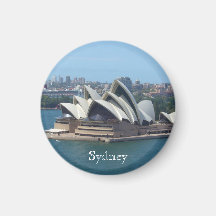 opera house sydney fridge magnet