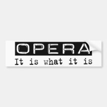 Opéra il est adhésifs pour voiture