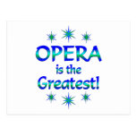 Opera is the Greatest Postcards