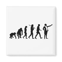 Opera singers and opera lovers singing gifts magnets