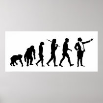 Opera singers and opera lovers singing gifts poster