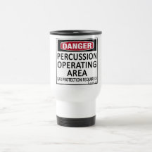 Operating Area Percussion Coffee Mugs