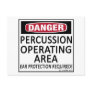 Operating Area Percussion