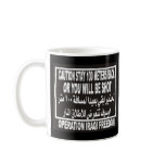Operation Iraqi Freedom - Stay Back Mug