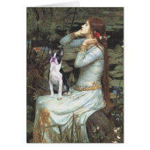 Ophelia &- Boston Terrier Cards