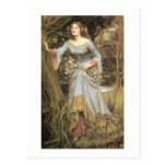 Ophelia with a Bouquet Postcards