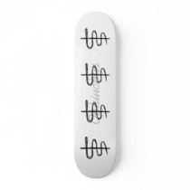 Ophiuchus. Zodiac Sign. Black Sketch. Skate Board Deck