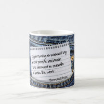 Opportunities Inspirational Mug