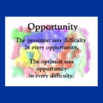 Opportunity posters
