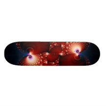 Opposites Attract - Fractal Art Custom Skateboard