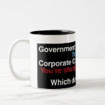 oppression mug
