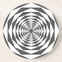 Optical Illusion #1b Coasters