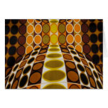Optical Illusion Retro Design Cards