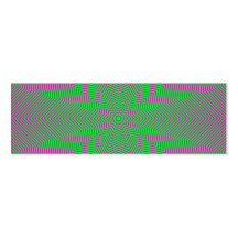 Optical Illusion Star Lines Business Card Template