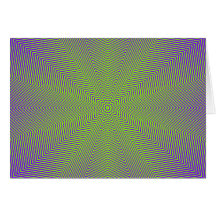 Optical Illusion Star Lines Greeting Cards