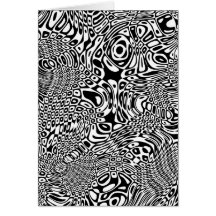 Optical illusions card
