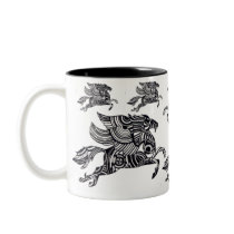 Optical Pegasus Coffee Mugs
