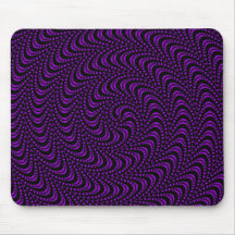 Optical Swirl Coloured Design Mousepad