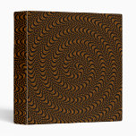 Optical Swirl Coloured Design Vinyl Binder