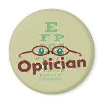 Optician--Eye chart Gifts Refrigerator Magnet