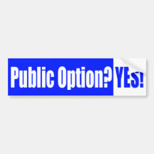 Option publique ? Oui ! Adhésif pour pare-chocs Autocollants Pour Voiture