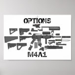 Options M4A1 posters
