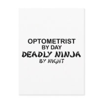 Optometrist Deadly Ninja by Night