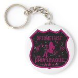 Optometrist Diva League keychains