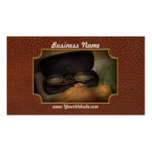 Optometrist - Glasses for Reading Business Card Templates