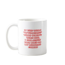 Optometrist Humour ... Modelling Career Coffee Mug