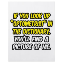 Optometrist In Dictionary...My Picture