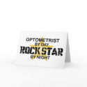 Optometrist Rock Star by Night cards