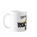 Optometrist Rock Star by Night mugs