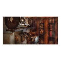 Optometrist - The lens apparatus Photo Greeting Card