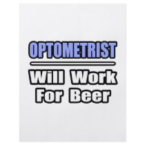 Optometrist...Will Work For Beer