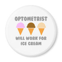 Optometrist ... Will Work For Ice Cream
