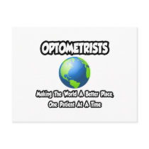 Optometrists...Making the World a Better Place