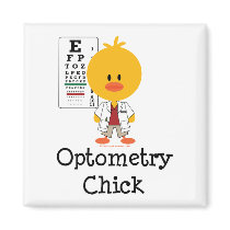Optometry Chick Magnet