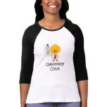 Optometry Chick Raglan Tshirt