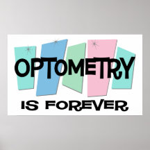 Optometry Is Forever Poster