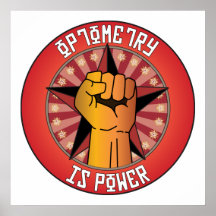 Optometry Is Power Poster