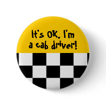 OPUS Cab Driver Pinback Button
