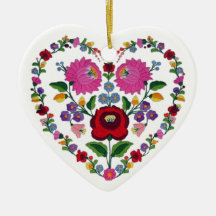 OPUS CHANGEABLE Hungarian Heart TBA Ornament