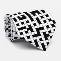 OPUS Crossword Puzzle Neck Ties