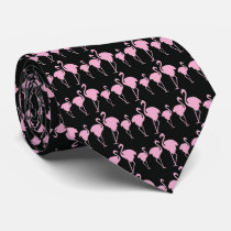 OPUS Pink Flamingos Neckties